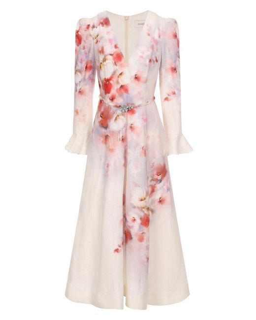 Zimmermann Льняное платье