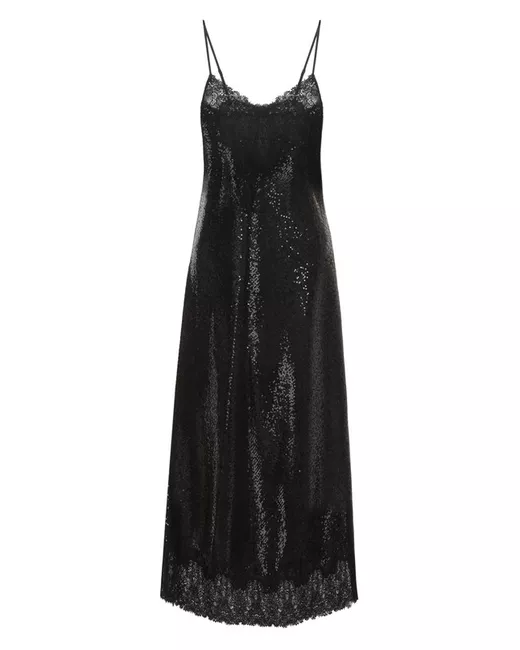 The Kooples Платье с отделкой пайетками