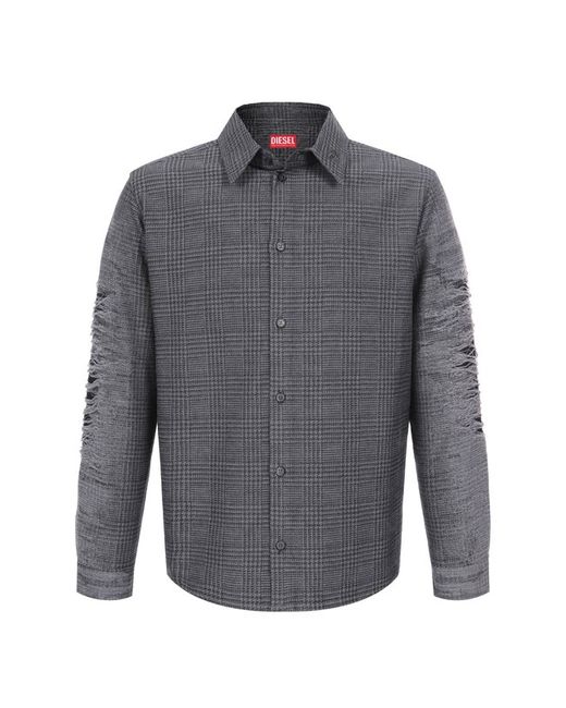 Diesel Рубашка из хлопка и вискозы