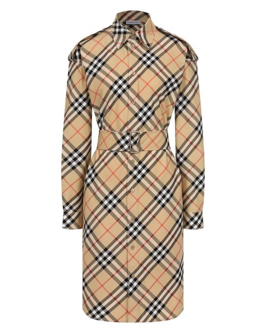 Burberry Хлопковое платье
