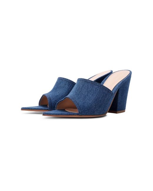 Gianvito Rossi Текстильные мюли