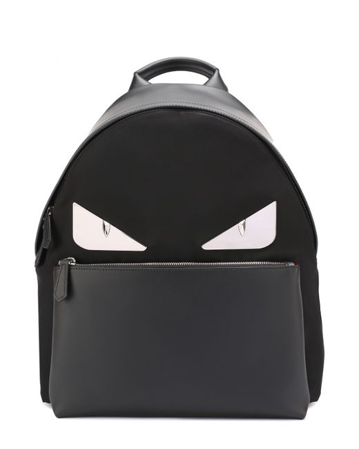 Fendi Комбинированный рюкзак с аппликацией Bag Bugs