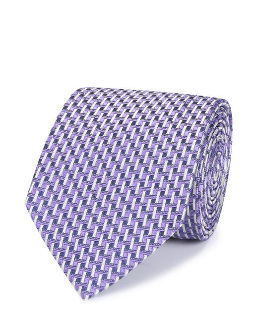 Eton Шелковый галстук с узором