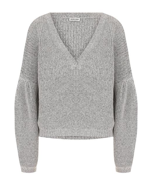 Rachel Comey Вязаный пуловер с V-образным вырезом и объемными рукавами
