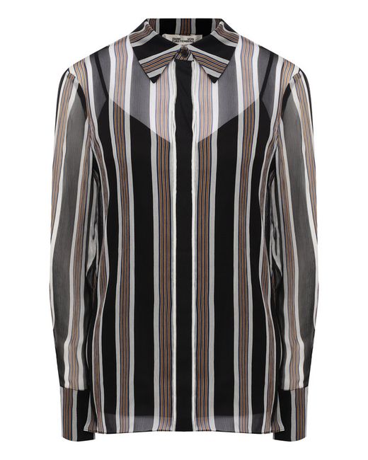 Diane Von Furstenberg Шелковая блуза в полоску