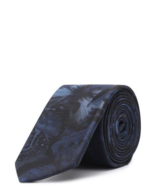 Valentino Шелковый галстук с принтом