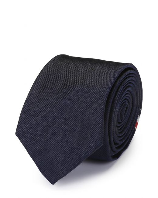 Thom Browne Шелковый галстук с принтом