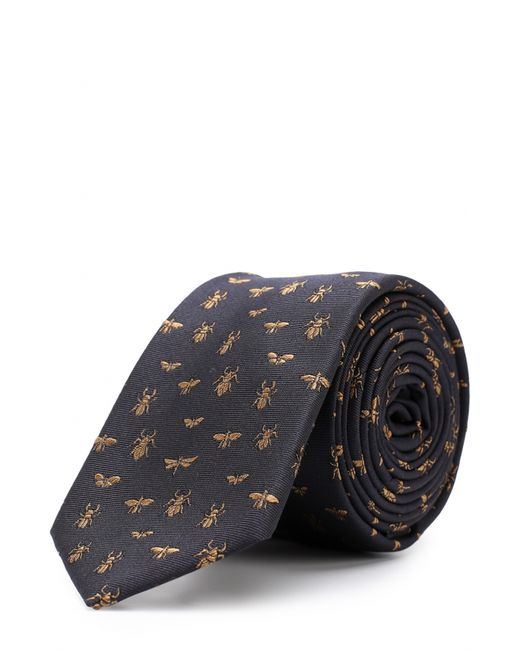 Valentino Шелковый галстук с вышивкой