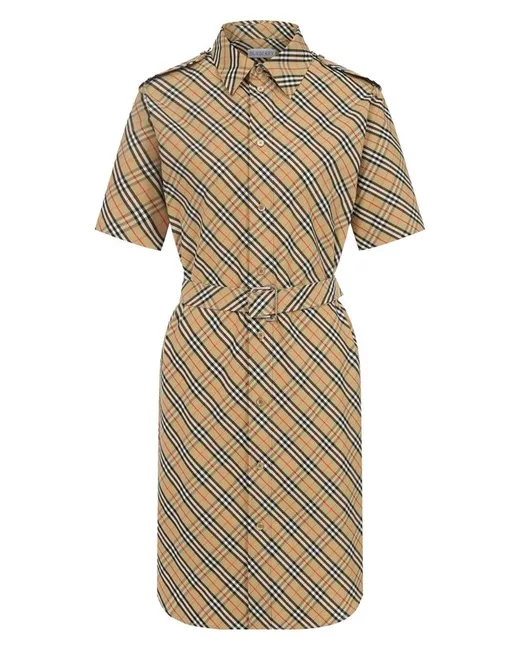 Burberry Хлопковое платье