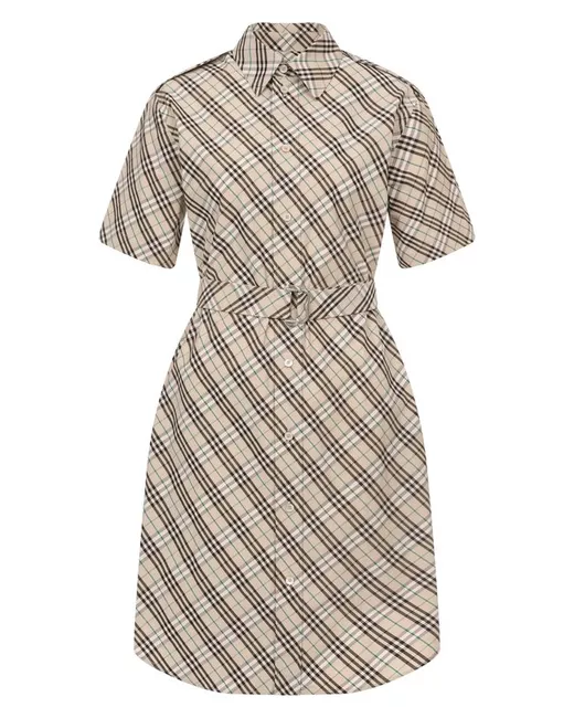 Burberry Хлопковое платье