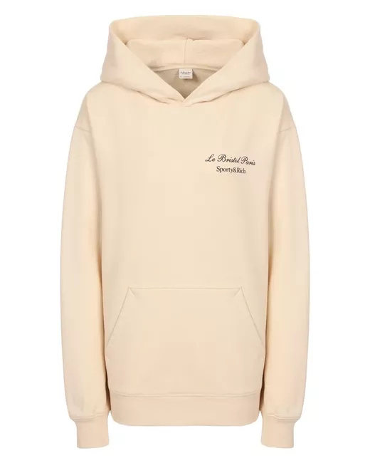 Sporty & Rich Хлопковое худи x Le Bristol