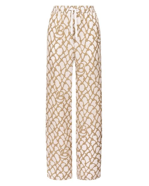 Burberry Шелковые брюки