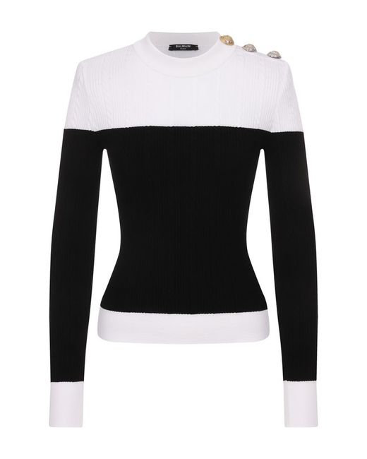 Balmain Пуловер из вискозы