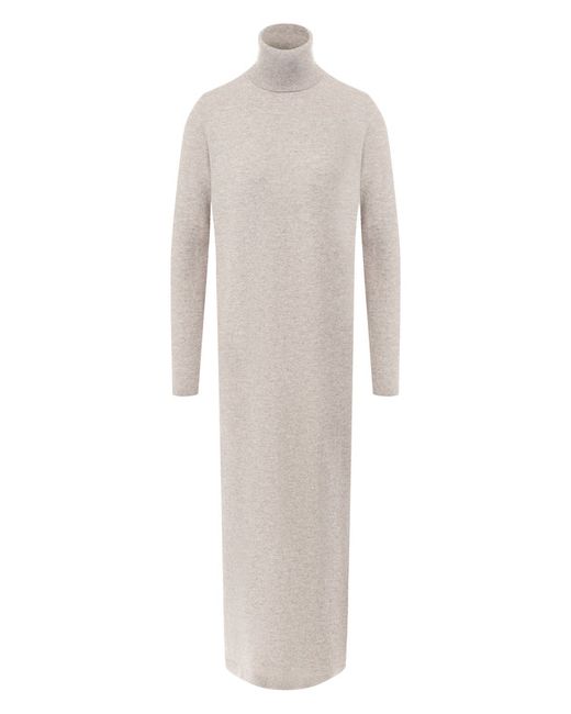 Allude Вязаное платье-миди из смеси шерсти и кашемира