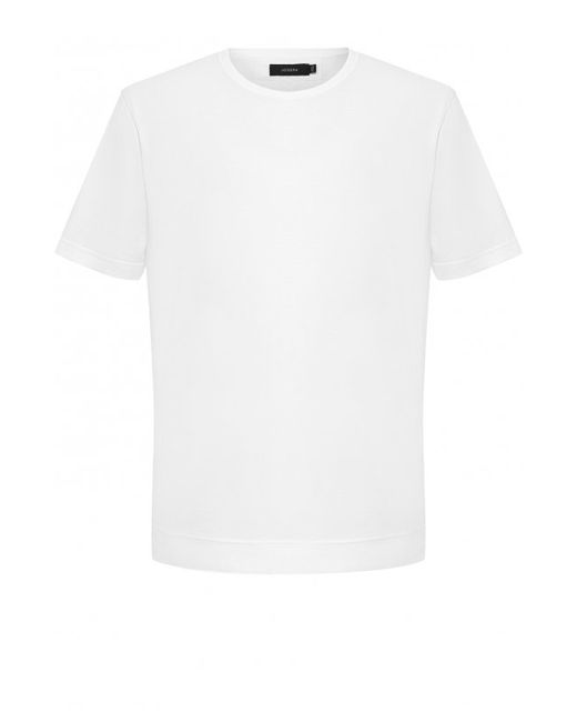 Joseph Хлопковая футболка с круглым вырезом