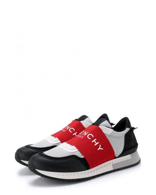 Givenchy Комбинированные кроссовки с эластичной вставкой