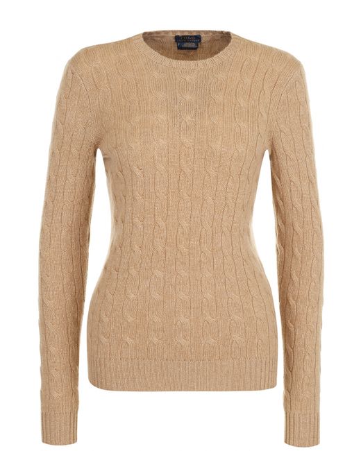 Polo Ralph Lauren Кашемировый пуловер фактурной вязки