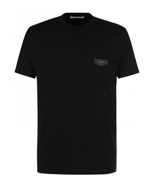 Givenchy Хлопковая футболка с круглым вырезом