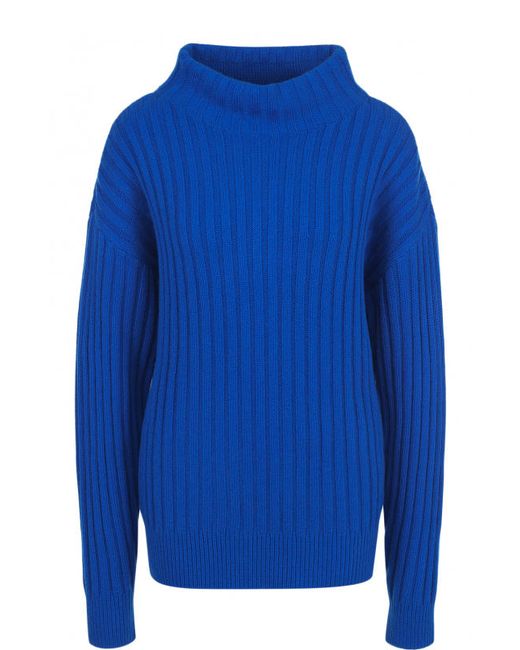 Michael Kors Collection Однотонный кашемировый свитер фактурной вязки