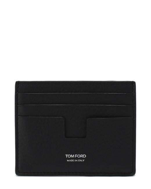 Tom Ford Кожаный футляр для кредитных карт с отделением для монет