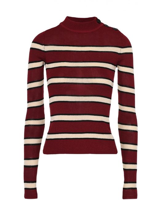Isabel Marant Étoile Облегающий пуловер с контрастную полоску