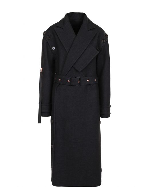 Proenza Schouler Удлиненное шерстяное пальто с поясом