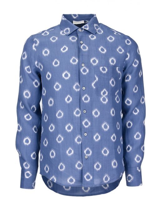Capobianco Рубашка с принтом и нагрудным карманом