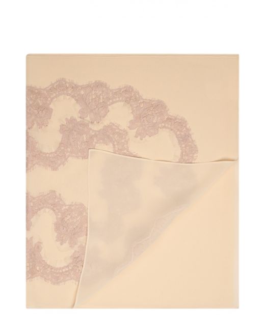 Dolce & Gabbana Шелковый платок с кружевом