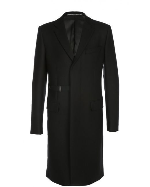 Givenchy Шерстяное пальто с ремешком