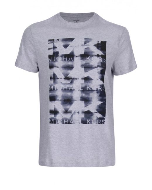 Michael Kors Collection Хлопковая футболка с принтом