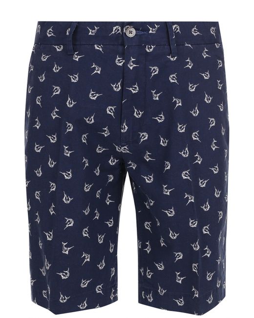 Polo Ralph Lauren Хлопковые шорты с принтом