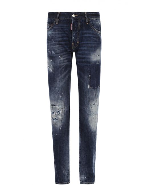 Dsquared2 Зауженные джинсы с потертостями