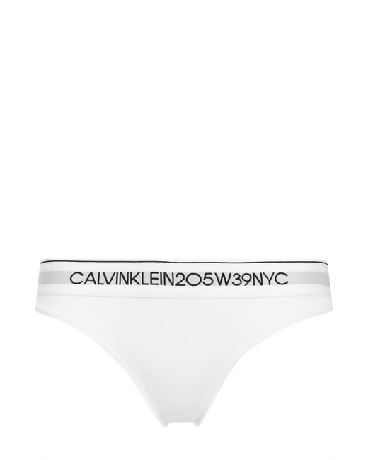 Calvin Klein 205W39Nyc Однотонные трусы-слипы с логотипом бренда