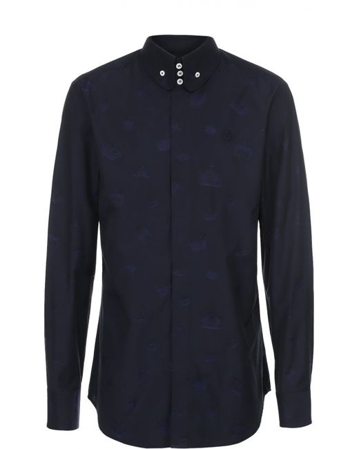 Vivienne Westwood Хлопковая рубашка с воротником button down