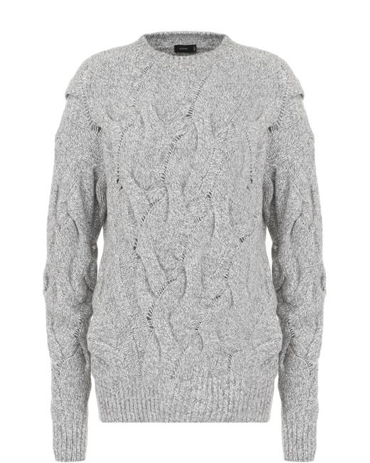 Joseph Шерстяной пуловер фактурной вязки