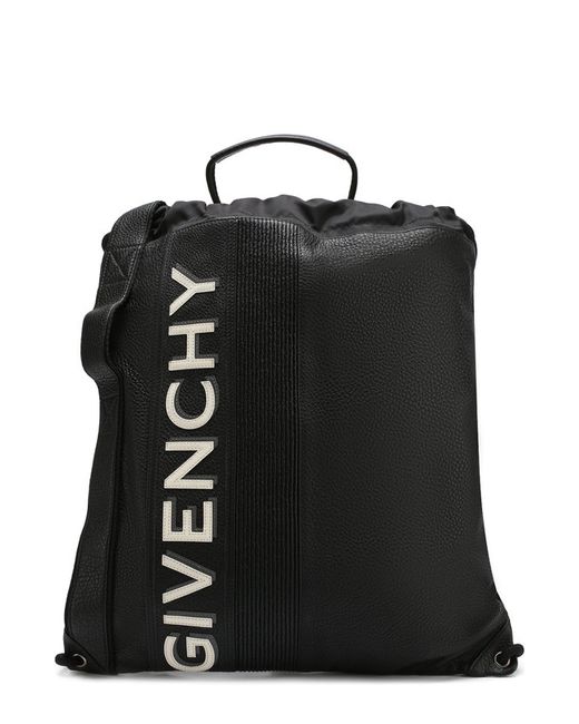 Givenchy Кожаный рюкзак на кулиске