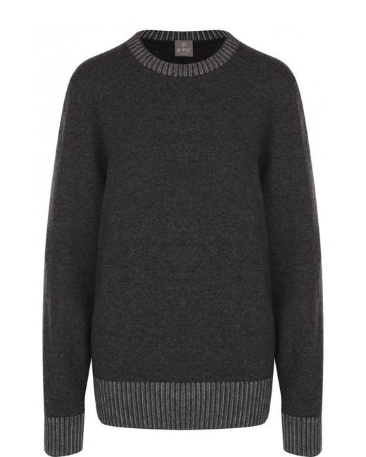 Ftc Однотонный кашемировый пуловер с круглым вырезом