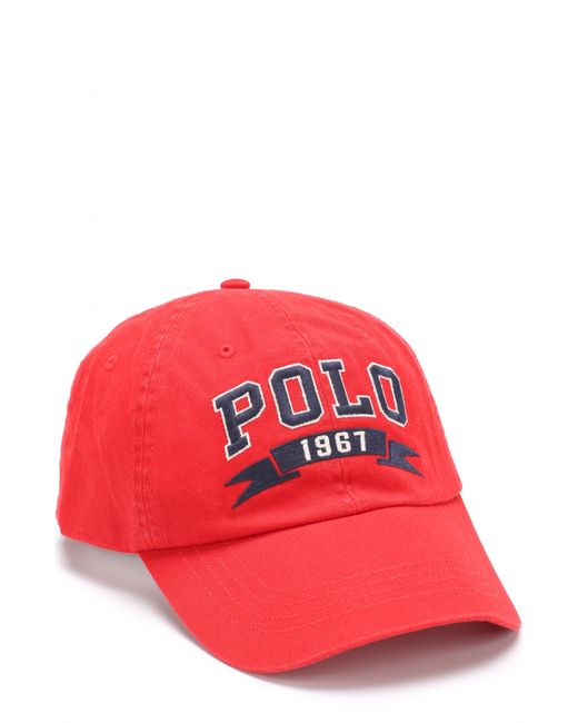 Polo Ralph Lauren Хлопковая бейсболка с логотипом бренда