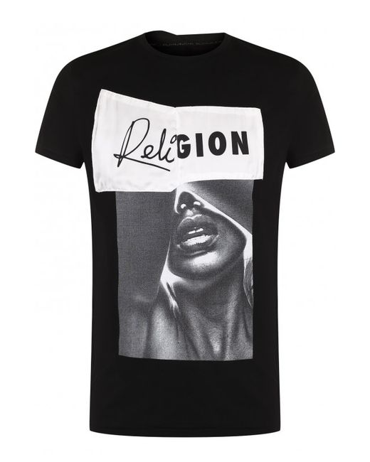Religion Хлопковая футболка с принтом
