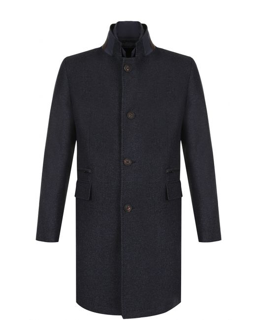 Windsor Шерстяное однобортное пальто с воротником-стойкой