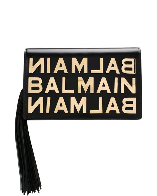 Balmain Клатч Letters Logo