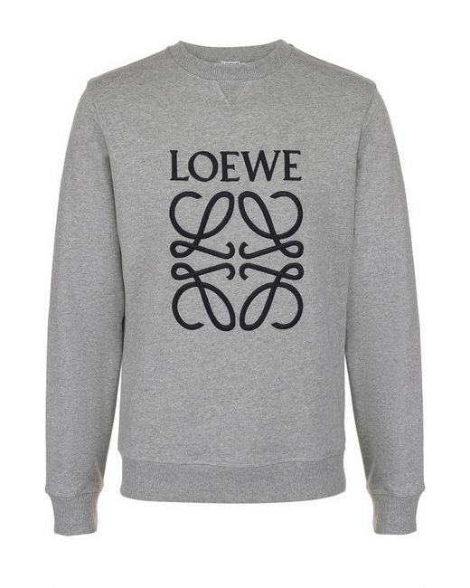Loewe Хлопковый свитшот с логотипом бренда