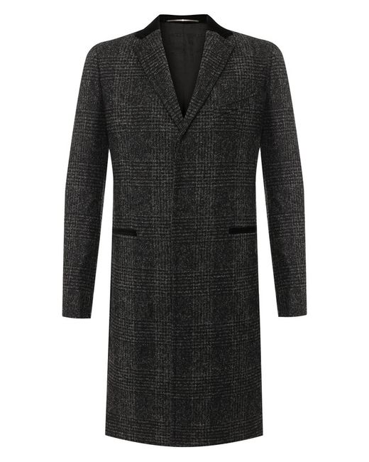 Givenchy Однобортное пальто из смеси шерсти и вискозы