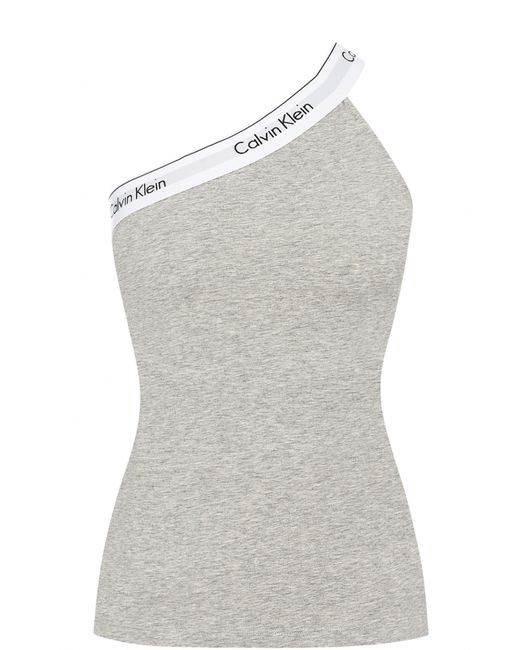 Calvin Klein Однотонный топ с открытым плечом Underwear