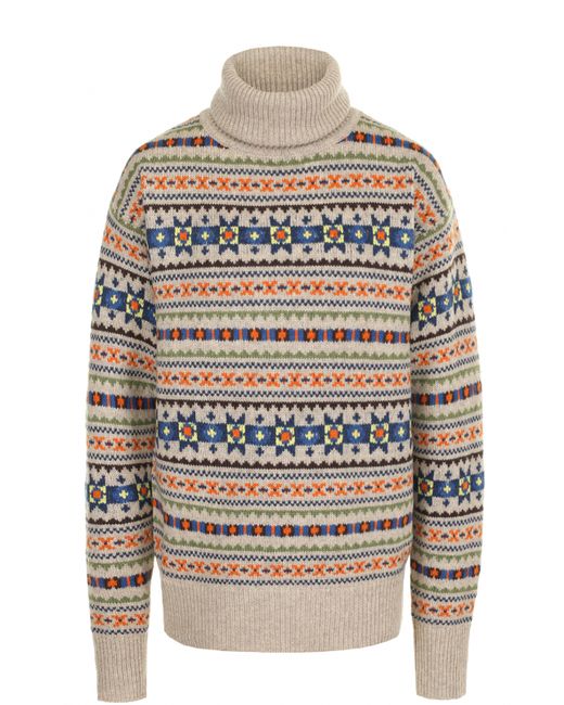 Joseph Шерстяной свитер с разрезами на рукавах