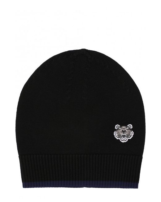 Kenzo Шерстяная шапка с логотипом бренда