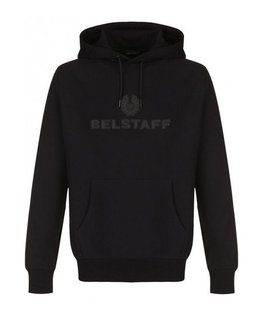 Belstaff Хлопковое худи с логотипом бренда