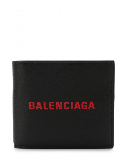 Balenciaga Кожаное портмоне с логотипом бренда