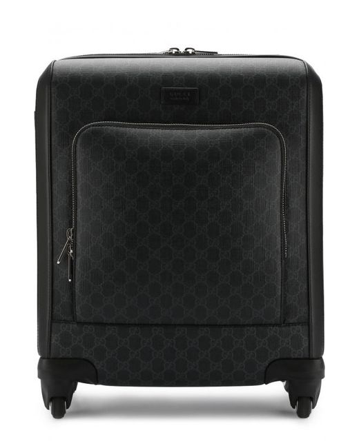 Gucci Дорожный чемодан GG Supreme на колесиках