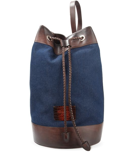 Santoni Комбинированный рюкзак